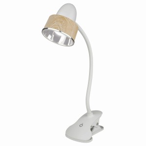 Настольная лампа UNIEL  tld-557 brown/led/350lm/5500k/dimmer